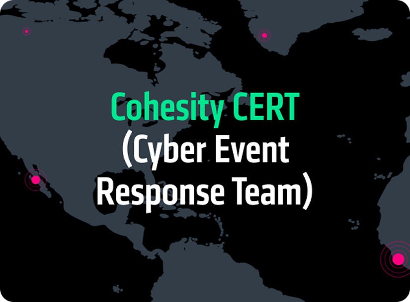 Cohesity CERT Image